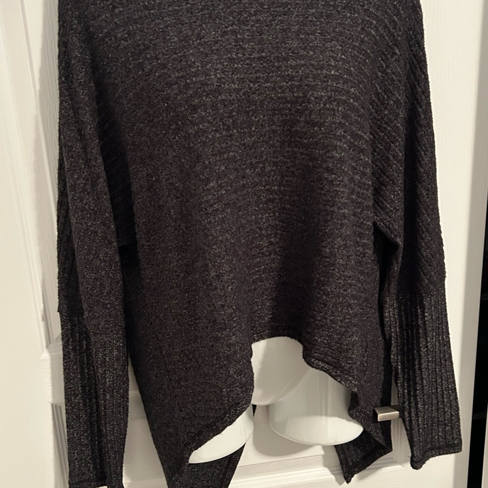 Free People Charcoal Gray Sweater